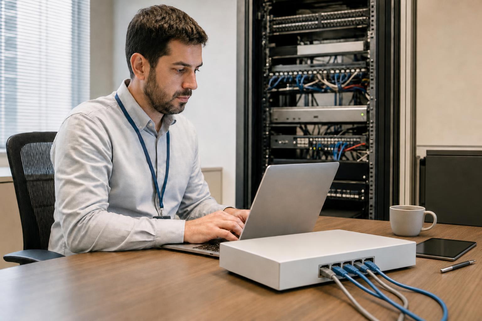 Network Engineer And Cisco Appliance In Enterprise Office