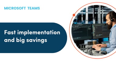 How a global IT firm migrated 30,000 users to Teams in 4 months  + ' icon'