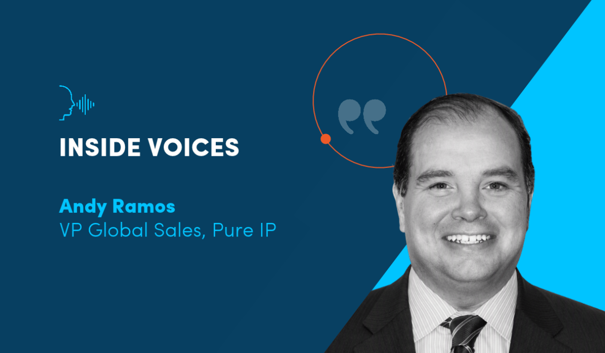 The voice conversation SLED partners should be having  Andy Ramos, VP Global Sales, Pure IP (1)