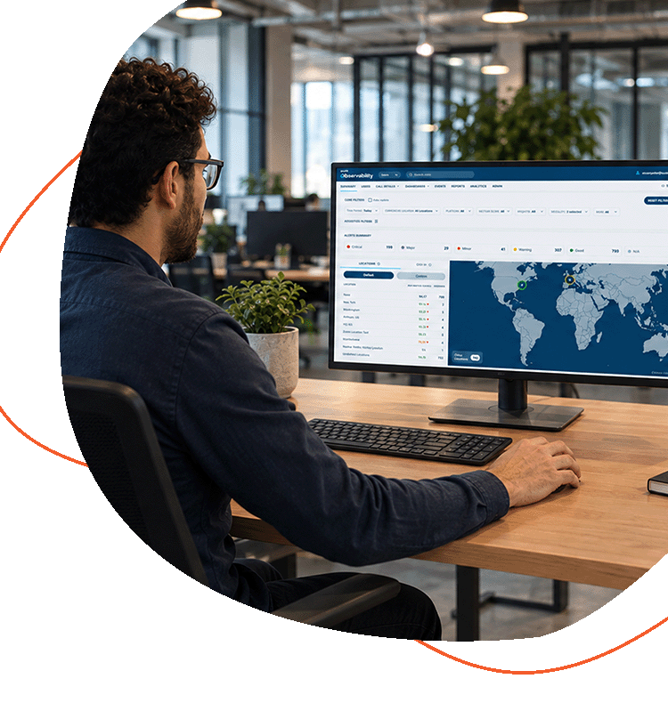 Voice observability - built for the entire communications journey - mobile image