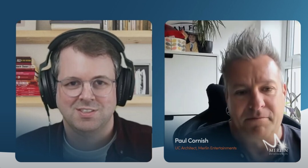 Voices of IT video - Paul Cornish and Tom Arbuthnot - Pure IP-1