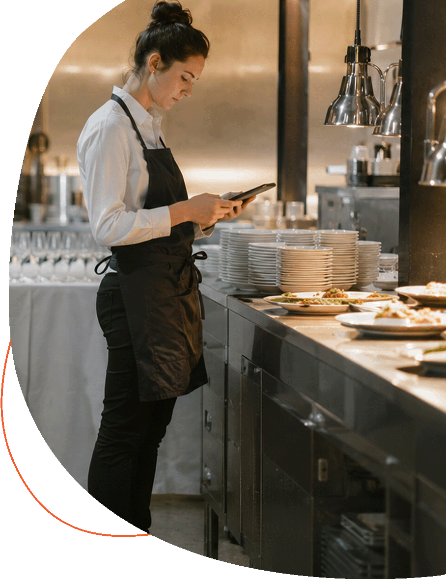 voice and network solutions for hospitality - tablet