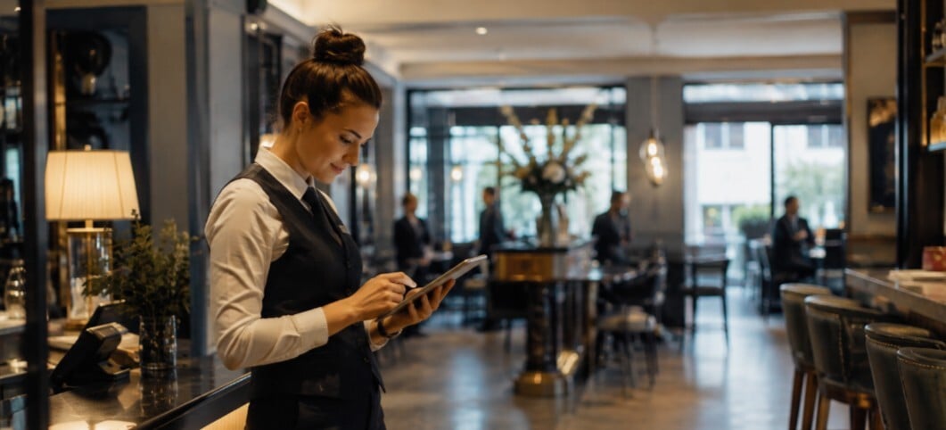 a guest call has to reach help - voice and network solutions Pure IP